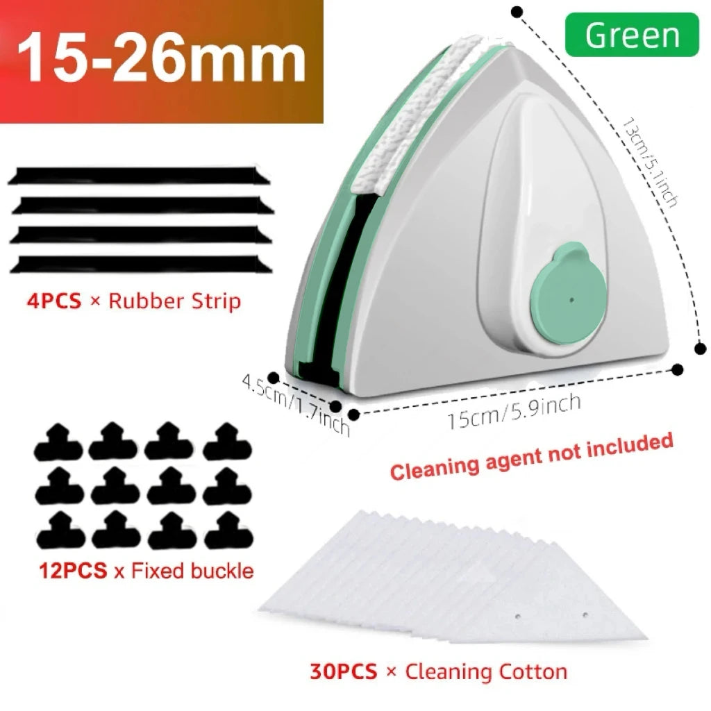 HOME&COFFEE® Magnetic Window Cleaner Brush Double-Side